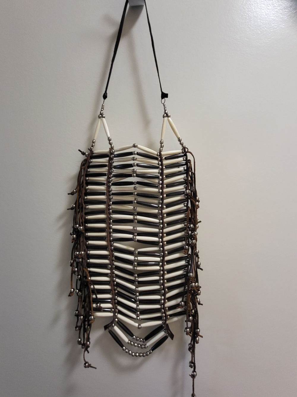 Handmade Beaded 36 Row Plains Indian Breastplate